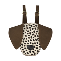 Kapi Exclusive Backpack | Dalmatian | Black Spotted Cow Hair