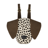 Kapi Exclusive Backpack | Dalmatian | Black Spotted Cow Hair