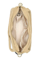 Wickeltasche teddy beige