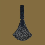 Kindertrage Leopard grau