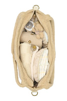 Wickeltasche teddy beige