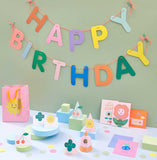 PAPER POETRY GIRLANDE HAPPY BIRTHDAY BUNT 5M