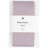 Paper Poetry Webband Diagonale Streifen lia/rosa