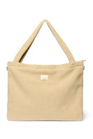 Wickeltasche teddy beige