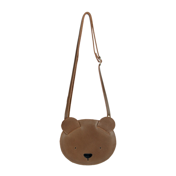 Britta Classic Purse | Bear | Cognac Classic Leather