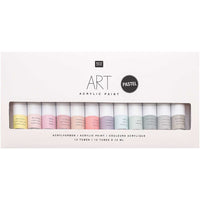 ART KÜNSTLER ACRYLFARBEN-SET PASTELL 12X12ML