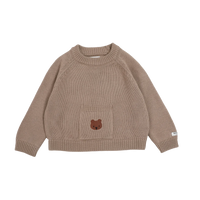 Loeke Pullover | Bear | Hazelnut ja