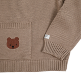 Loeke Pullover | Bear | Hazelnut ja