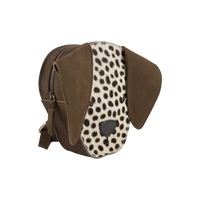 Kapi Exclusive Backpack | Dalmatian | Black Spotted Cow Hair